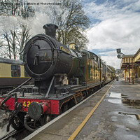 Buy canvas prints of Paignton Dartmouth Steam Railway Paignton Station  by Nick Jenkins