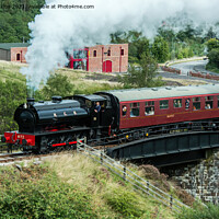 Buy canvas prints of Steam Engine Pontypool and Blaenavon Heritage Rail by Nick Jenkins