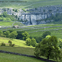Buy canvas prints of Malham Cove in the Yorkshire Dales by Nick Jenkins