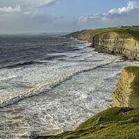 Buy canvas prints of Dunraven Bay Glamorgan Heritage Coast South Wales by Nick Jenkins