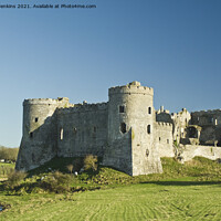 Buy canvas prints of Carew Castle in South Pembrokeshire near Pembroke by Nick Jenkins
