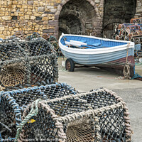 Buy canvas prints of Beadnell Harbour Northumberland Coast  by Nick Jenkins