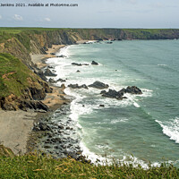 Buy canvas prints of Marloes Beach Pembrokeshire Coast West Wales by Nick Jenkins