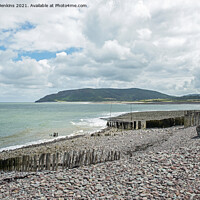 Buy canvas prints of Beach at Porlock Weir on the Somerset coast by Nick Jenkins