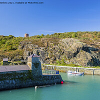 Buy canvas prints of Amlwch Old Harbour Entrance Anglesey Coast  by Nick Jenkins