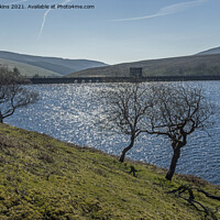 Buy canvas prints of The disused Gwryne Fawr Reservoir Black Mountains by Nick Jenkins
