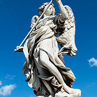 Buy canvas prints of Angel with the Lance by Brian Sims