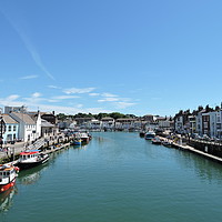 Buy canvas prints of Beautiful Weymouth Harbour by Mark Dimbleby