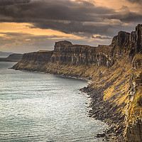 Buy canvas prints of Kilt rock, isle of skye scotland by gary ward