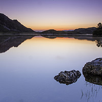 Buy canvas prints of Sunrise over Llyn Cregenin by Eric Pearce AWPF