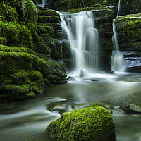 Buy canvas prints of Clydach Gorge by Eric Pearce AWPF