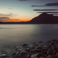 Buy canvas prints of The Fires of Elgol by Eric Pearce AWPF