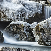 Buy canvas prints of Frozen Falls by Eric Pearce AWPF