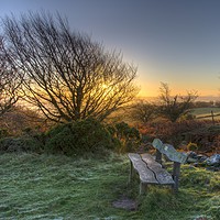 Buy canvas prints of The Winter Sunrise by Eric Pearce AWPF