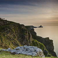 Buy canvas prints of Worms head Sunset by Eric Pearce AWPF