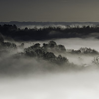 Buy canvas prints of Misty Valley by Eric Pearce AWPF
