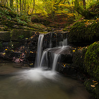Buy canvas prints of Clydach Falls by Eric Pearce AWPF