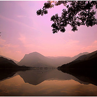 Buy canvas prints of Buttermere sunrise  by Paul Fine