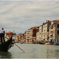 Buy canvas prints of Grand canal Venice  by Paul Fine