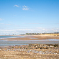 Buy canvas prints of Ogmore River Estuary South Wales by Heidi Stewart