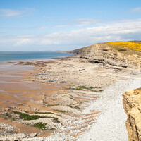 Buy canvas prints of Dunraven Bay Southerndown by Heidi Stewart