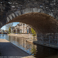Buy canvas prints of Bridge No. 167 at the Brecon Canal Basin by Heidi Stewart