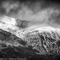 Buy canvas prints of Binnein Mor in Winter by Heidi Stewart