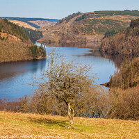 Buy canvas prints of Llyn Brianne Reservoir, Mid Wales by Heidi Stewart