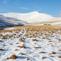 Buy canvas prints of Brecon Beacons in Winter by Heidi Stewart
