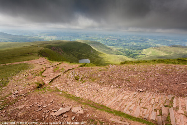 Brecon Beacons Picture Board by Heidi Stewart