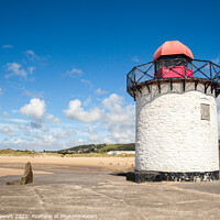 Buy canvas prints of Burry Port Lighthouse by Heidi Stewart