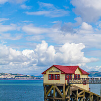 Buy canvas prints of Old Mumbles Lifeboat Station by Heidi Stewart