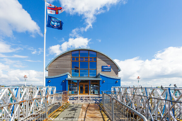 Mumbles Lifeboat Station Picture Board by Heidi Stewart