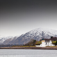 Buy canvas prints of Corran Point Lighthouse Scotland by Heidi Stewart