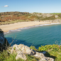 Buy canvas prints of Barafundle Bay, Pembrokeshire by Heidi Stewart