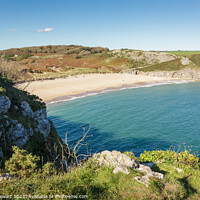 Buy canvas prints of Barafundle Bay, Pembrokeshire by Heidi Stewart