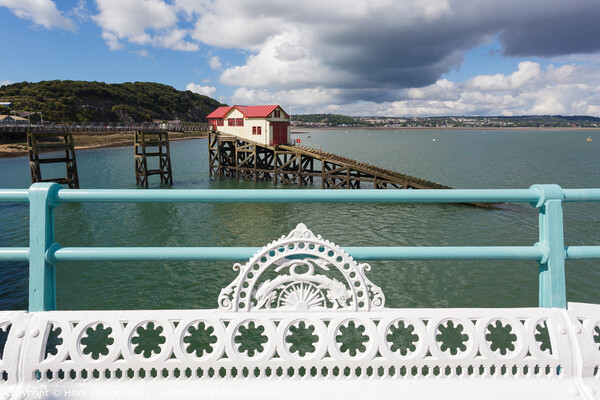 Old Mumbles Lifeboat Station Picture Board by Heidi Stewart