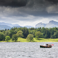 Buy canvas prints of Lake Windermere Cumbria by Heidi Stewart