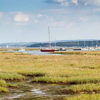 Buy canvas prints of Keyhaven, Lymington by Heidi Stewart