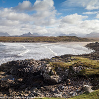 Buy canvas prints of Achnahaird Beach on the Coigach Peninsula Scotland by Heidi Stewart