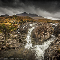 Buy canvas prints of Sligachan Waterfalls Isle of Skye by Heidi Stewart