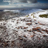Buy canvas prints of Brecon Beacons in Winter by Heidi Stewart