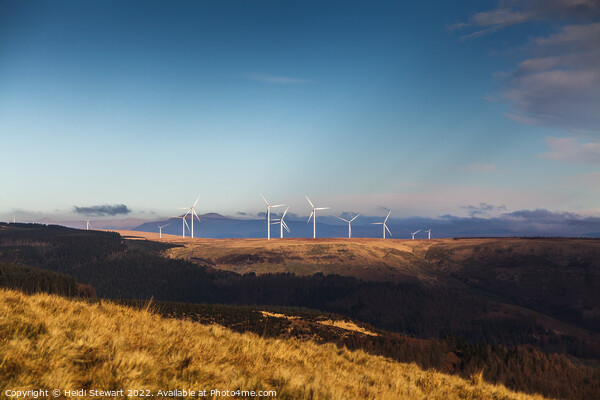 Wind Power  Picture Board by Heidi Stewart