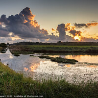 Buy canvas prints of Calshot Marshes and Pond by Heidi Stewart