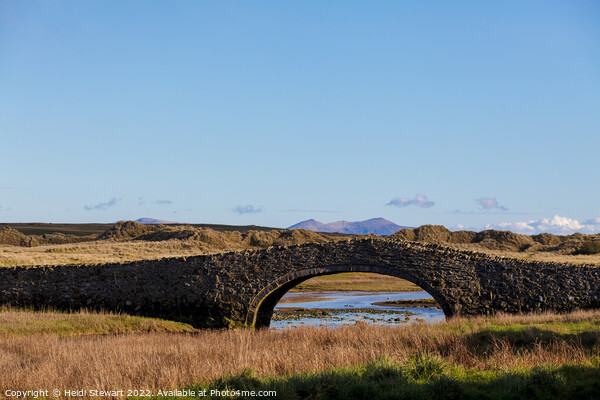 Aberffraw Bridge, Isle of Anglesey Picture Board by Heidi Stewart