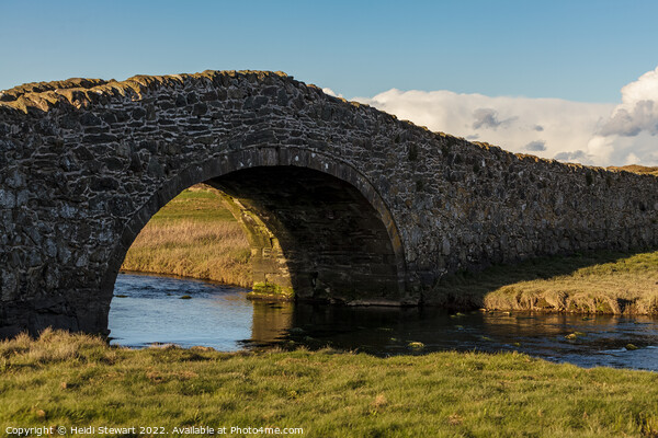 Aberffraw Bridge, Isle of Anglesey Picture Board by Heidi Stewart