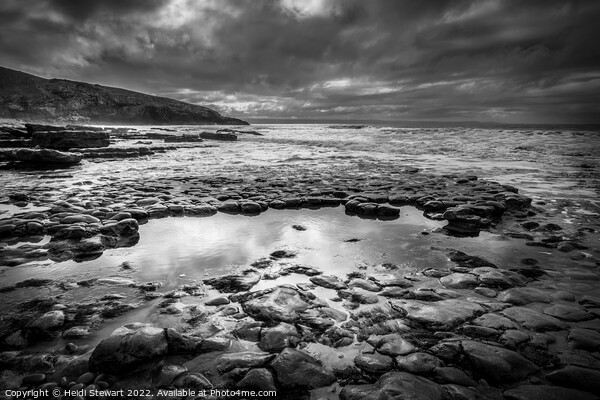 Dunraven Bay, Southerndown Picture Board by Heidi Stewart