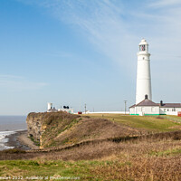 Buy canvas prints of Nash Point Lighthouse and Coast by Heidi Stewart