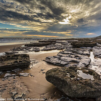 Buy canvas prints of Dunraven Bay, Southerndown, South Wales by Heidi Stewart