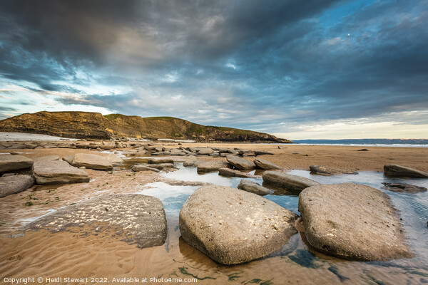 Dunraven Bay, Southerndown, South Wales Picture Board by Heidi Stewart